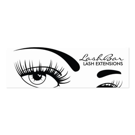 Eyelash Business Cards Templates | williamson-ga.us