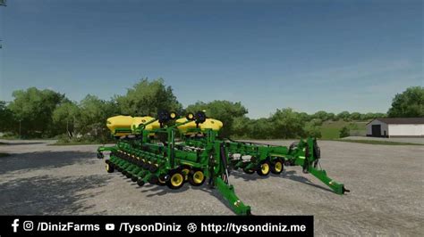 JOHN DEERE DB60 24 ROW PLANTER v1.0 FS22 Mod | Farming Simulator 22 Mod