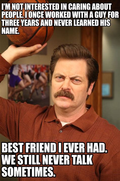 Parks and Recreation: 12 of the best Ron Swanson quotes | Ron swanson ...