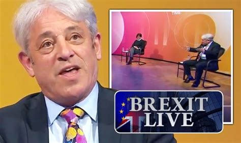 Brexit LIVE: Bitter John Bercow turns on UK over Jersey - says stunt ...