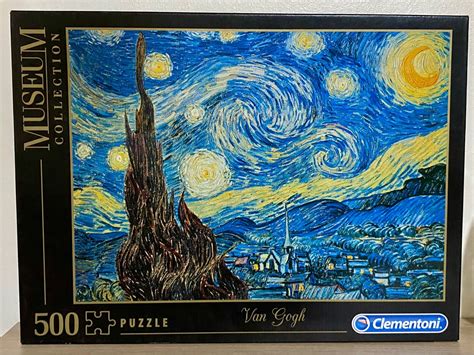 Van Gogh Starry Night Puzzle (500 Pieces) on Carousell