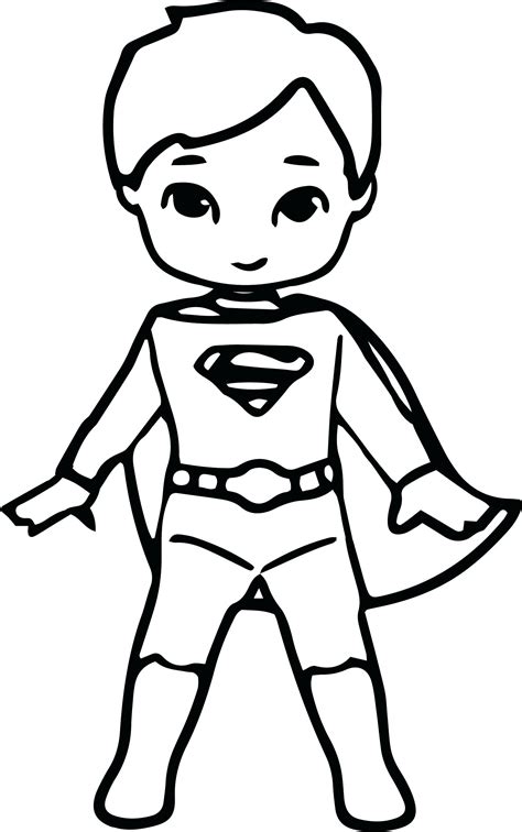 Kid Superhero Drawing at GetDrawings | Free download