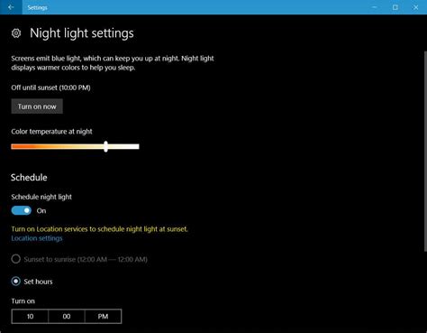 [Guide] Enable Night Light in Windows 10 and how it works | FileCluster ...