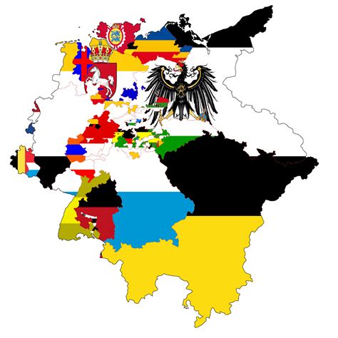 Map Of The German Confederation (1815) With... - Maps on the Web