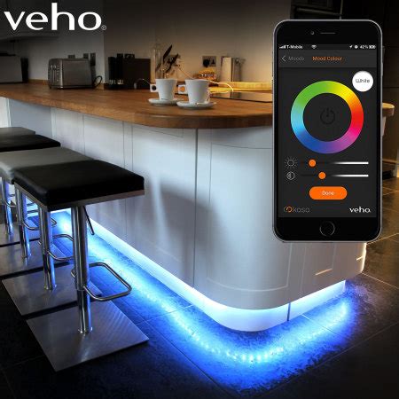 Veho Kasa Colour Changing 3m LED Smart Strip Lighting Kit