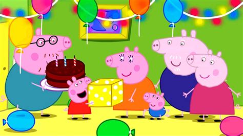 Peppa Pig Birthday Wallpapers - Top Free Peppa Pig Birthday Backgrounds ...