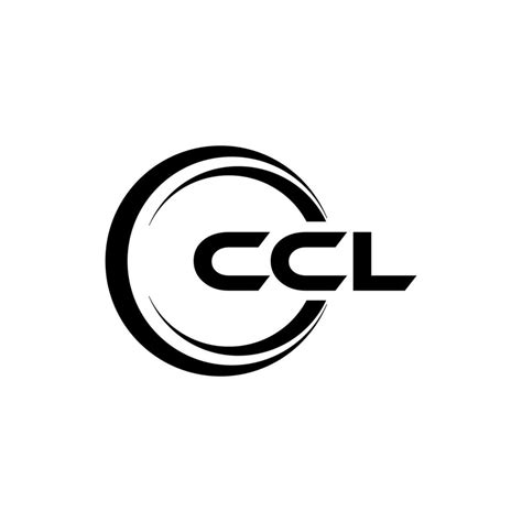 CCL letter logo design in illustration. Vector logo, calligraphy ...