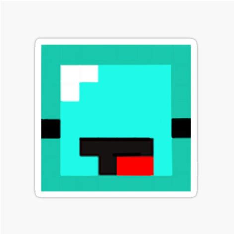 Dream Minecraft Head Pixel Art