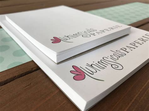 Custom Business Logo Notepad & Stationery Bundle | Various Sizes Avail ...