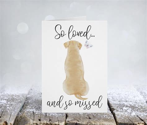 Dog Sympathy Card Printable Pet Condolence Card Pet - Etsy Israel