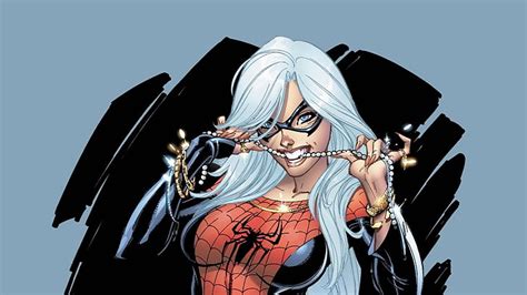 HD wallpaper: Black Cat (character), Costumes, illustration, J. Scott ...