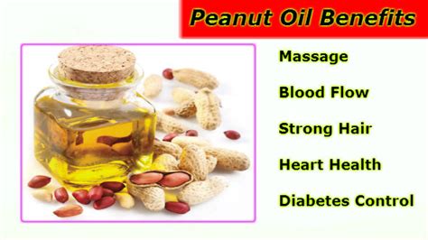 Peanut Oil Benefits, Mungfali ke Tel Ke Bemisaal Fayde