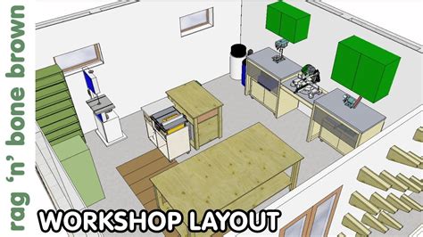 Workshop Layout - Space Planning NEW WORKSHOP EPISODE 2 - YouTube