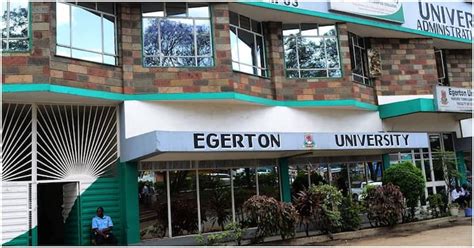 Egerton University Unveils Portal for Parents to Track Children's ...