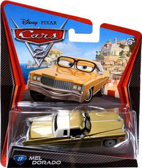 Disney Pixar Cars Cars 2 Main Series Mel Dorado 155 Diecast Car Mattel ...