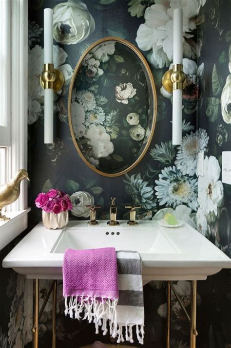 20 Super Trendy Moody Floral Wallpaper Ideas - Shelterness