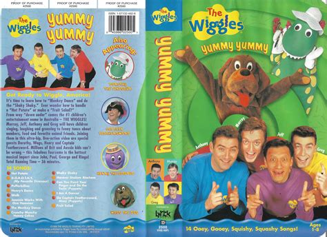 The Wiggles Yummy Yummy 1999 Vhs The Wiggles Yummy Monkey Dance ...