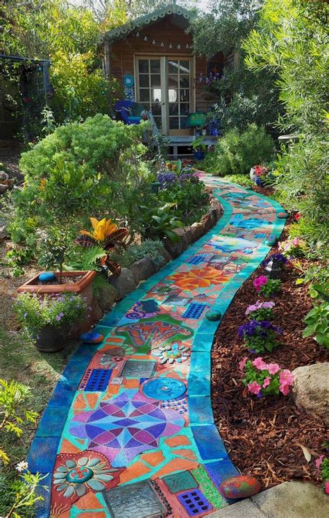 27+ How To Mosaic A Garden Path Gif