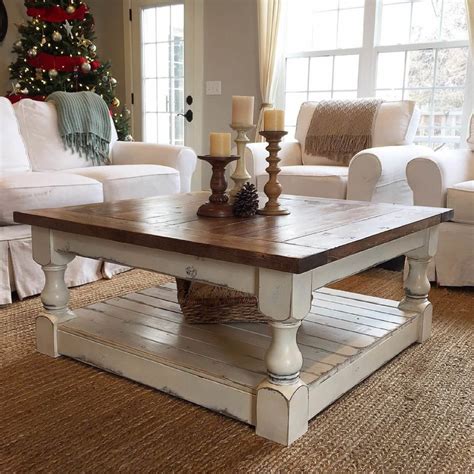 10+ Rustic Coffee Table Decor – DECOOMO