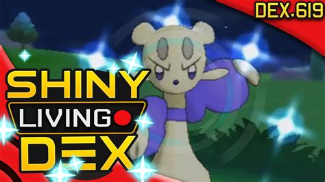 SHINY MIENFOO!! Live Reaction! Quest For Shiny Living Dex #619 ...