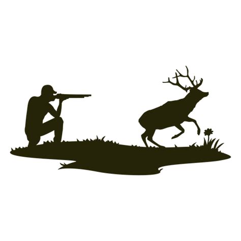 Hunter deer silhouette #AD , #Hunter, #silhouette, #deer | Deer ...