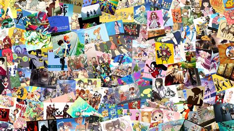 Anime Collage Wallpapers - Wallpaper Cave