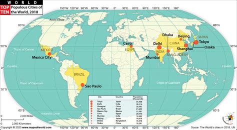 Maps: World Map Cities