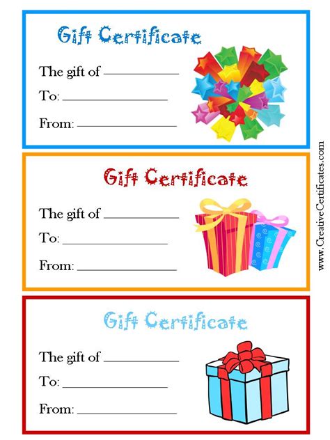 7 Best Images of Free Printable Gift Certificate Forms - Free Printable ...