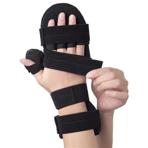 Buy Stroke Resting Hand Splint by Sylong - Tunnel Wrist Brace Night ...