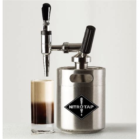 NITRO TAP Nitro Coffee Maker Cold brew Coffee Kegerator Simple Compact ...