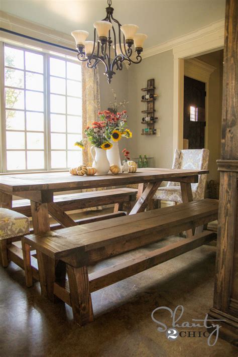 Diy Dining Room Table Bench - DIY Industrial Corbel Dining Bench ...