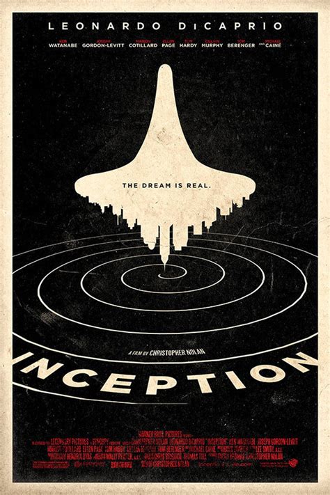 Inception 24x36 Movie Poster - Etsy