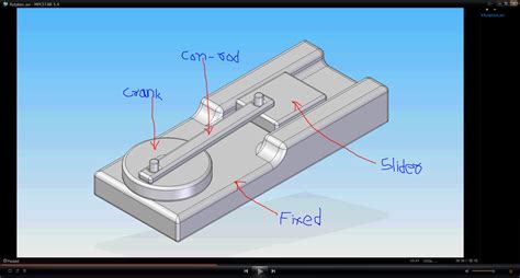 how to model a slider crank mechanism | GrabCAD Tutorials