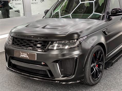 Range Rover SVR - Satin Black - Personal Wrapping Project