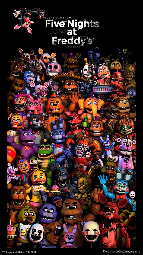 The Ultimate Guide To All Five Nights At Freddy's Characters