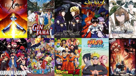 Top 10 Best Anime Series of ALL TIME by HeroCollector16 on DeviantArt