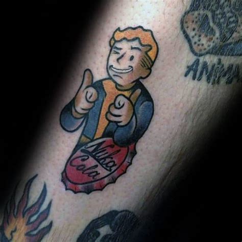 70 Fallout Tattoo Designs For Men - Video Game Ideas