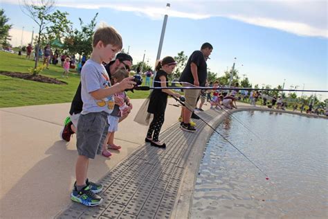 OKC Parks & Rec Youth Hooked on Fishing, Scissortail Park, Oklahoma ...