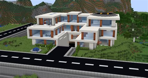 Modern Mansion In Minecraft - Image to u