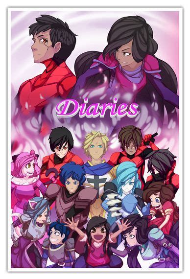 Discover Aphmau's Official Diaries Poster! T-Shirt from Aphmau, a ...