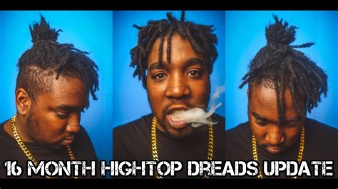 16 Month High Top Dreads Update - Killmonger Dread Style Tutorial - YouTube