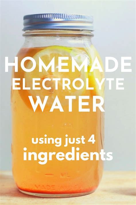 How to Make Electrolyte Water - The Dumbbelle | Healthy drinks recipes ...