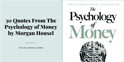 30 Quotes From The Psychology of Money by Morgan Housel | THE ...