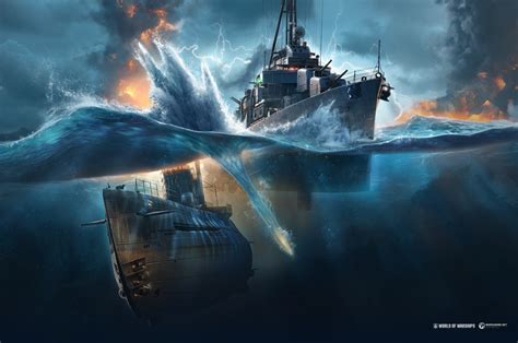 2560x1700 Submarine World of Warships Fights Chromebook Pixel Wallpaper ...