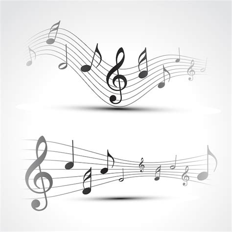 Free Vector | Music notes design