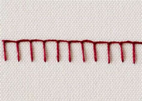 Blanket stitch variations guide