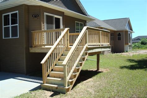 Best Treated Wood Deck Railing | Railing Design Thought