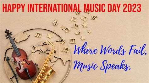 International Music Day 2023: History, Significance, Wishes, Quotes ...