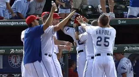 Adrian Beltre Walked Off The Rangers, Which Means Dreaded Head Touches