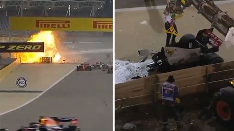 F1 Driver Romain Grosjean Survives Fiery Crash, Update from Hospital